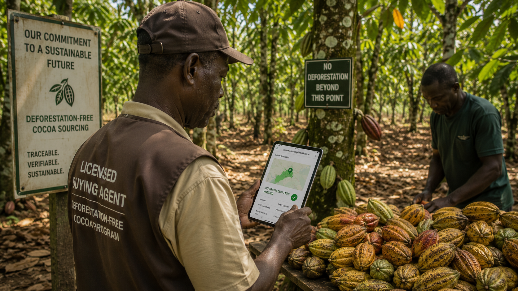Deforestation-Free Cocoa Sourcing Across Licensed Buying Agents