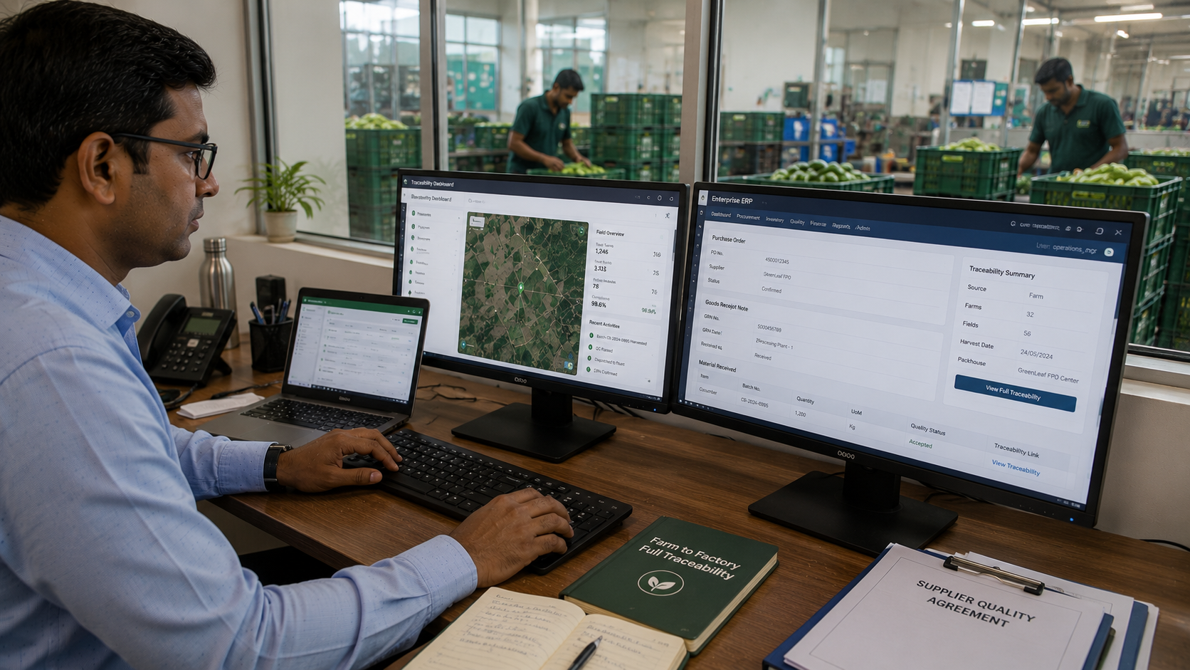 Connecting Field Traceability to an Enterprise ERP
