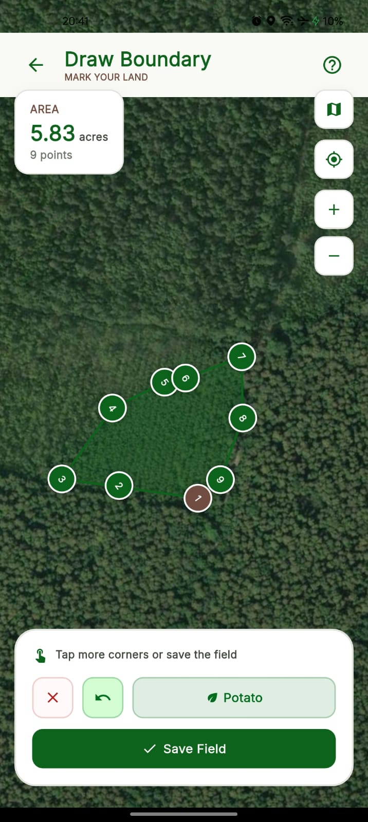 Farm Map & Polygon Boundaries